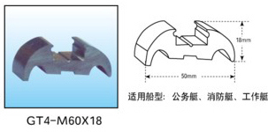 Customized Size Rear Dock Mounted Fender Pad Bump Stop Marine Dock Bumper