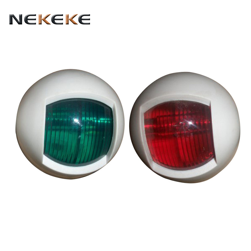 1.5W Plastic Housing LED Marine Navigation Lights Red Green Starboard And Port Light