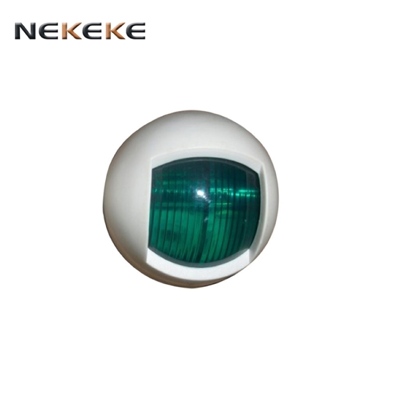 1.5W Plastic Housing LED Marine Navigation Lights Red Green Starboard And Port Light