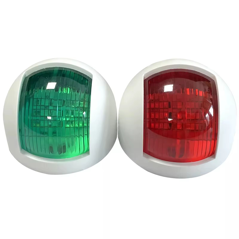 1.5W Plastic Housing LED Marine Navigation Lights Red Green Starboard And Port Light