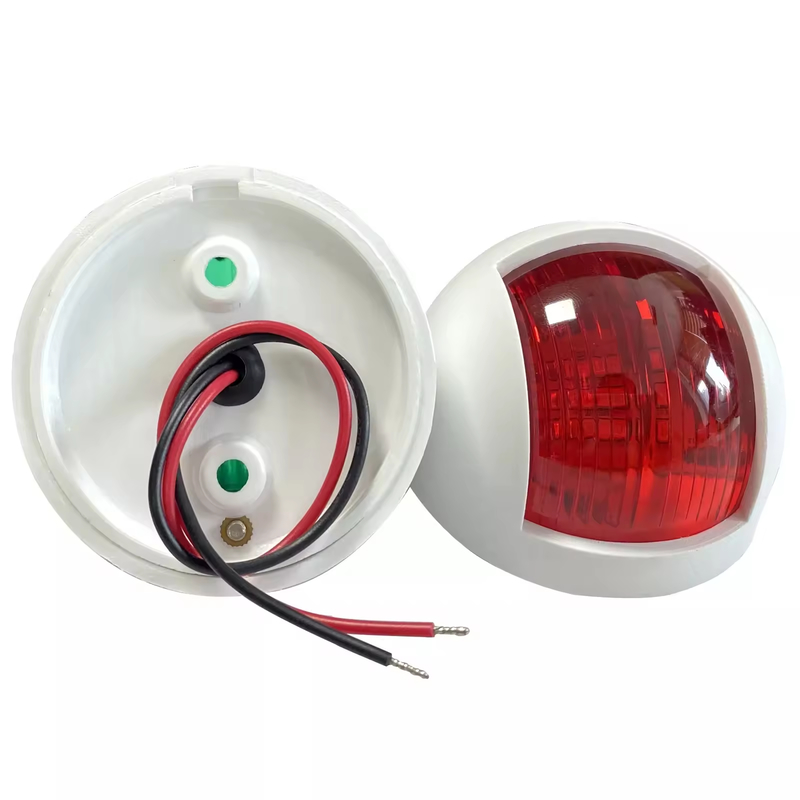 1.5W Plastic Housing LED Marine Navigation Lights Red Green Starboard And Port Light