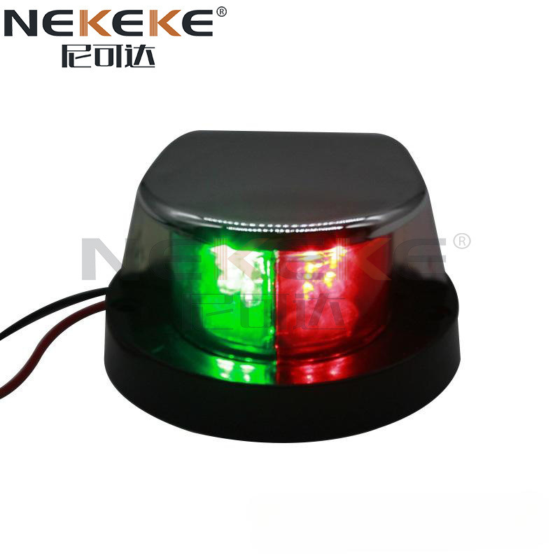 ABS Plastic 12volt Marine Nav Lights Bi Color Led Navigation Lights For Yachts