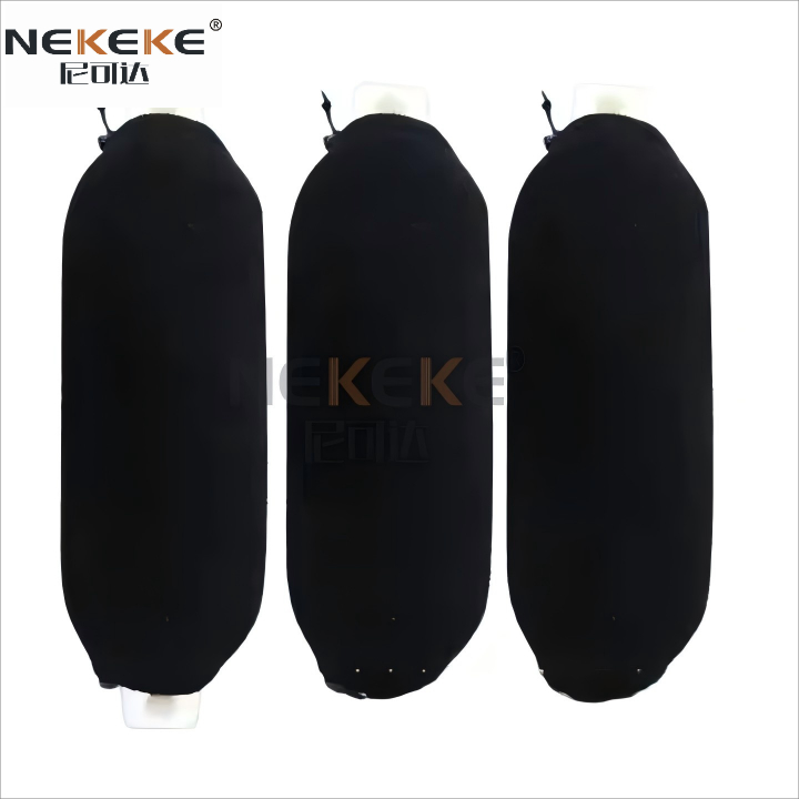 G Type Acrylic Boat Fender Cover Snug Fit Black Color Yacht Fender Covers
