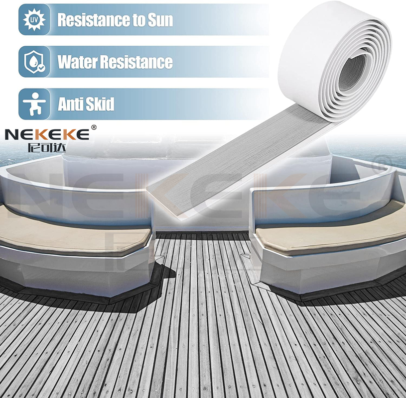 Custom Size EVA Marine Decking Edge Strip Anti Slip Protection EVA Decking Strip