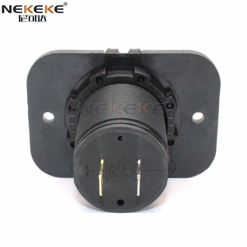 5V 3.1A Dual USB IP68 Waterproof Power Socket Weather Proof Power Outlet For Vehicles