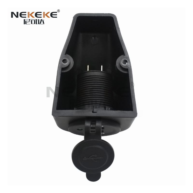 12VデュアルUSBマリン電源ソケット、オートバイ車用防水電気ソケット