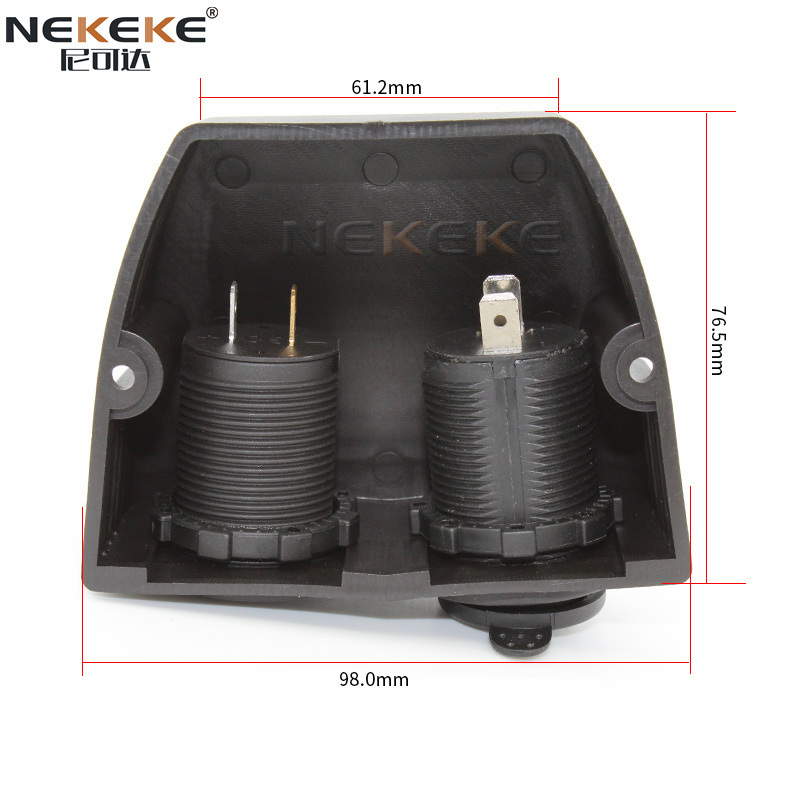 Tomada de energia marinha USB dupla 12V 24V 4.2A Saída alta para isqueiro