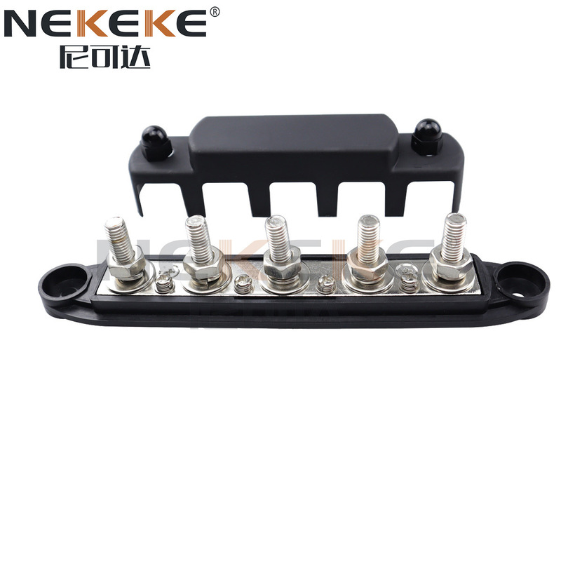 5P 250A Boat Electrical Bus Bar M8 Stud Terminal Block For Power Distribution