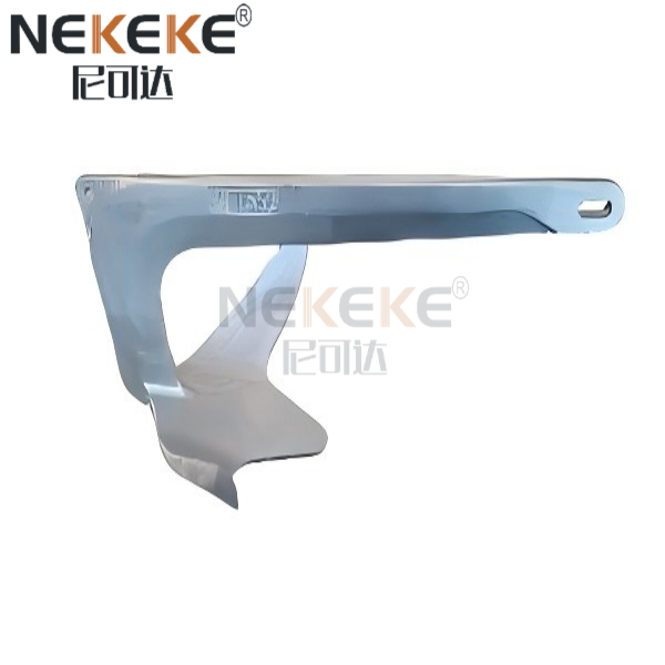 316 Stainless Steel Bruce Anchor For Marine , Galvanized Boat Bruce Anchor