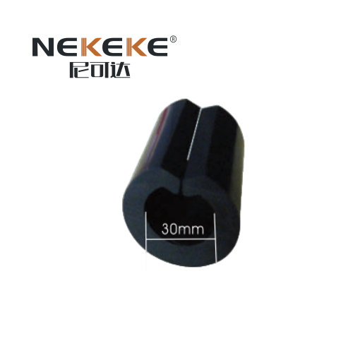 Fire Resistant Rubber Strip Marine Dock Fender White And Black Color