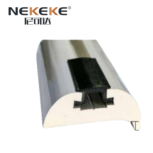 Fire Resistant Rubber Strip Marine Dock Fender White And Black Color