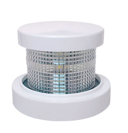 Marine LED Navigation Light with 100x75mm Compact Design 360° Visibility and Transparent Green Red Lens for Port Starboard