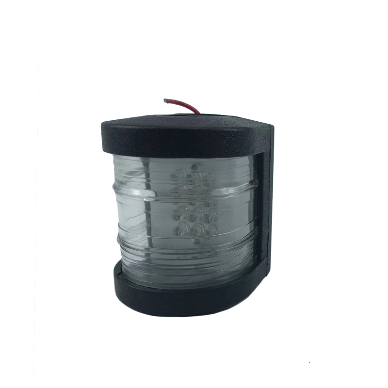 Marine LED Masthead Light with 76×62×57mm Compact Design, Corrosion Resistant and UV Resistant Plastic Housing for Vessel Safety