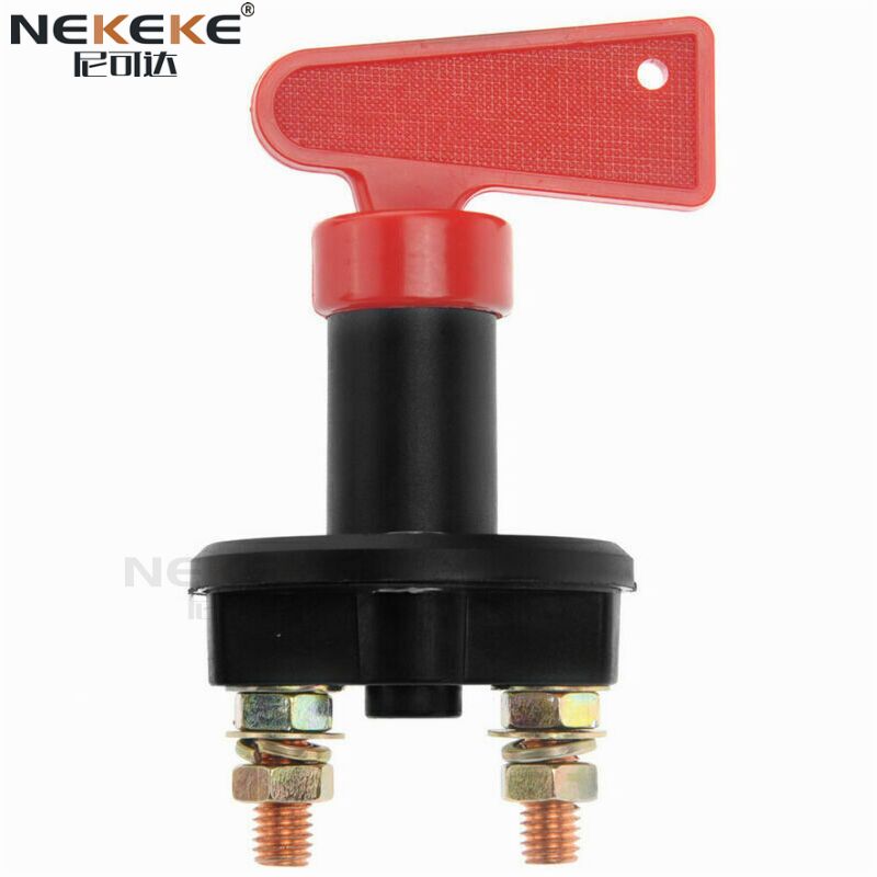 100A Continuous Rating 2 Pole Marine Isolator Switch Corrosion-Resistant Battery Isolator Switch for Automotive Circuit Breaker