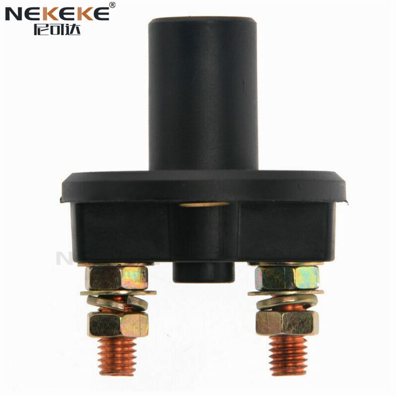 100A Continuous Rating 2 Pole Marine Isolator Switch Corrosion-Resistant Battery Isolator Switch for Automotive Circuit Breaker