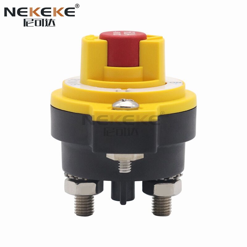50A Continuous Rating IP65 Waterproof ABS and Copper Material Battery Isolator Switch for Marine and Automotive Use