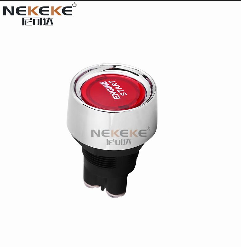 12V DC 50A Rated Current IP65 Waterproof Ignition Starter Switch Engine Start Push Button for Marine Applications