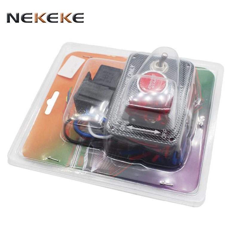 Carbon Fiber IP65 Waterproof 12V 30A Marine Switch Panel for Boats and Racing Cars