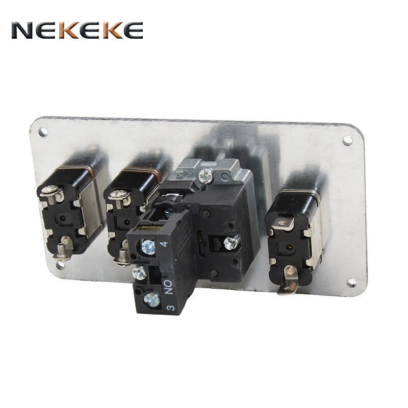 Carbon Fiber Marine Rocker Switch Panel with IP65 Waterproof Rating and 10000 Cycles Durability