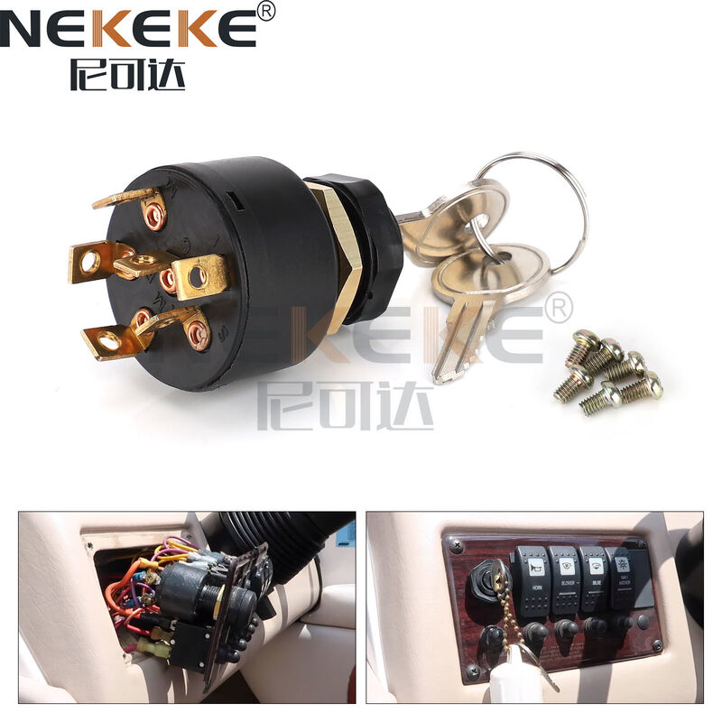 300A Continuous Rating 12V DC Voltage IP65 Waterproof Marine Isolator Switch Battery Switch for Boats and Yachts