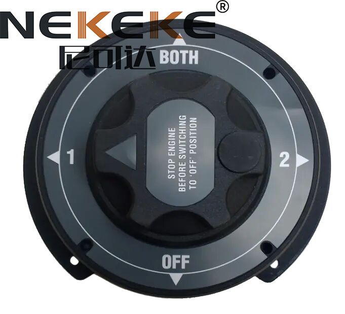 Heavy Duty 36V 310A 3Position Dual Battery Isolator Switch Solid Copper Contacts ABS Housing For Marine Boat Yacht Car RV