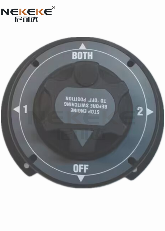 Heavy Duty 36V 310A 4-Position Dual Battery Isolator Switch Solid Copper Contacts ABS Housing For Marine Boat Yacht Car RV