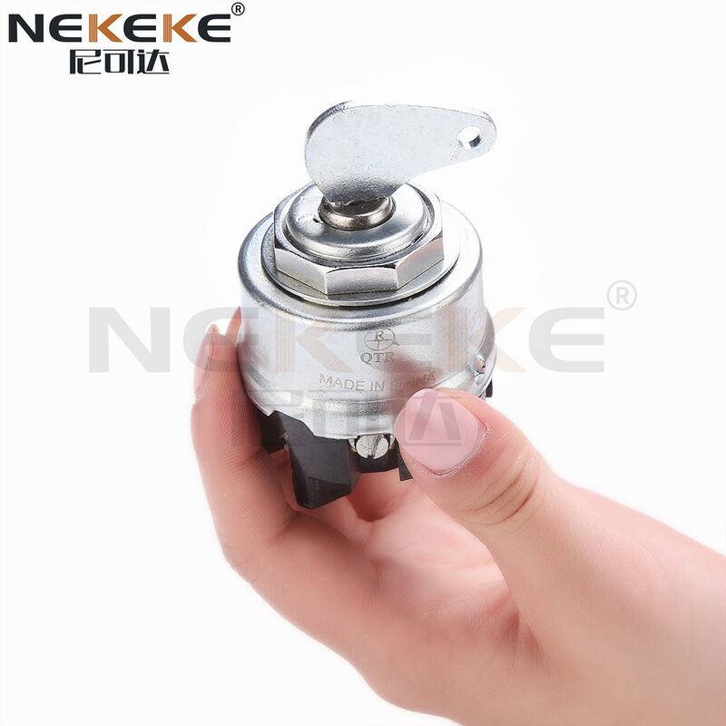 12-24V 100A Marine Battery Isolator Switch Excavator Parts Truck Ignition Lock Switch