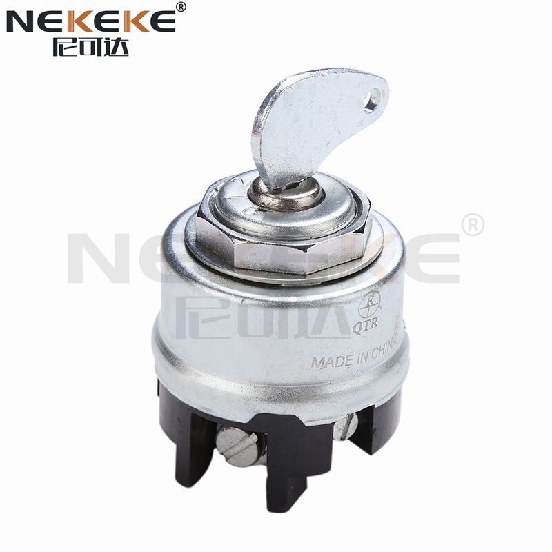 12-24V 100A Marine Battery Isolator Switch Excavator Parts Truck Ignition Lock Switch