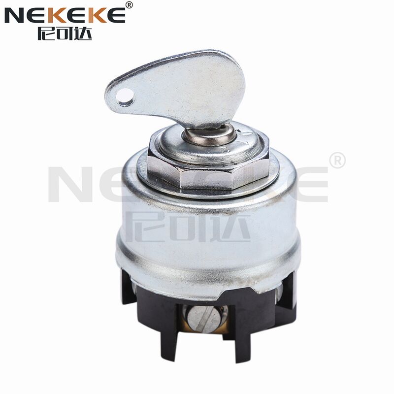 12-24V 100A Marine Battery Isolator Switch Excavator Parts Truck Ignition Lock Switch