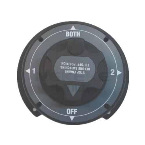 Heavy Duty 36V 310A 3Position Dual Battery Isolator Switch Solid Copper Contacts ABS Housing For Marine Boat Yacht Car RV