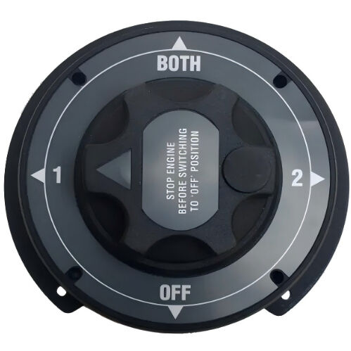 Heavy Duty 36V 310A 3Position Dual Battery Isolator Switch Solid Copper Contacts ABS Housing For Marine Boat Yacht Car RV