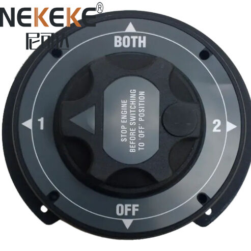 Heavy Duty 36V 310A 3Position Dual Battery Isolator Switch Solid Copper Contacts ABS Housing For Marine Boat Yacht Car RV