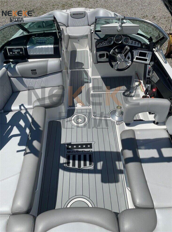 2006-2010 MasterCraft X30 Swim Platform Cockpit VERSION 3 Boat EVA Foam Faux Teak Deck Floor SeaDek MarineMat Style SelfAdhesive