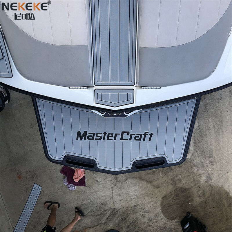 2007 MasterCraft 245 X30 X2 Wakeboard Boot EVA Faux Teak Bodenbelag Marine Matte Ersatz