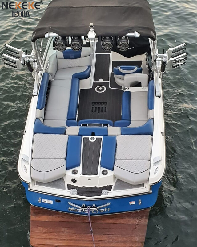 2007 MasterCraft 245 X30 X2 Wakeboard Boot EVA Faux Teak Bodenbelag Marine Matte Ersatz