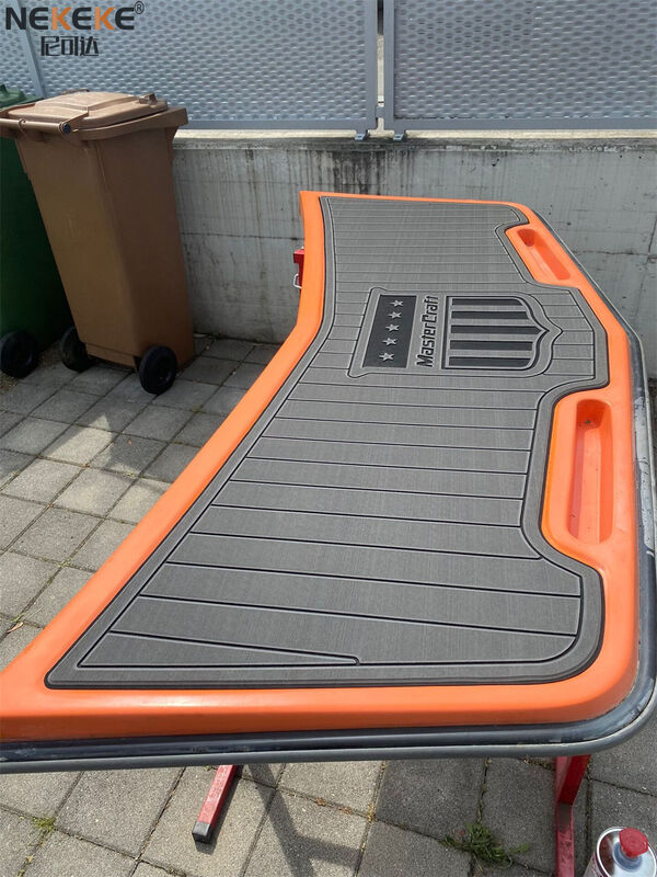 2007 MasterCraft 245 X30 X2 Wakeboard Boot EVA Faux Teak Bodenbelag Marine Matte Ersatz