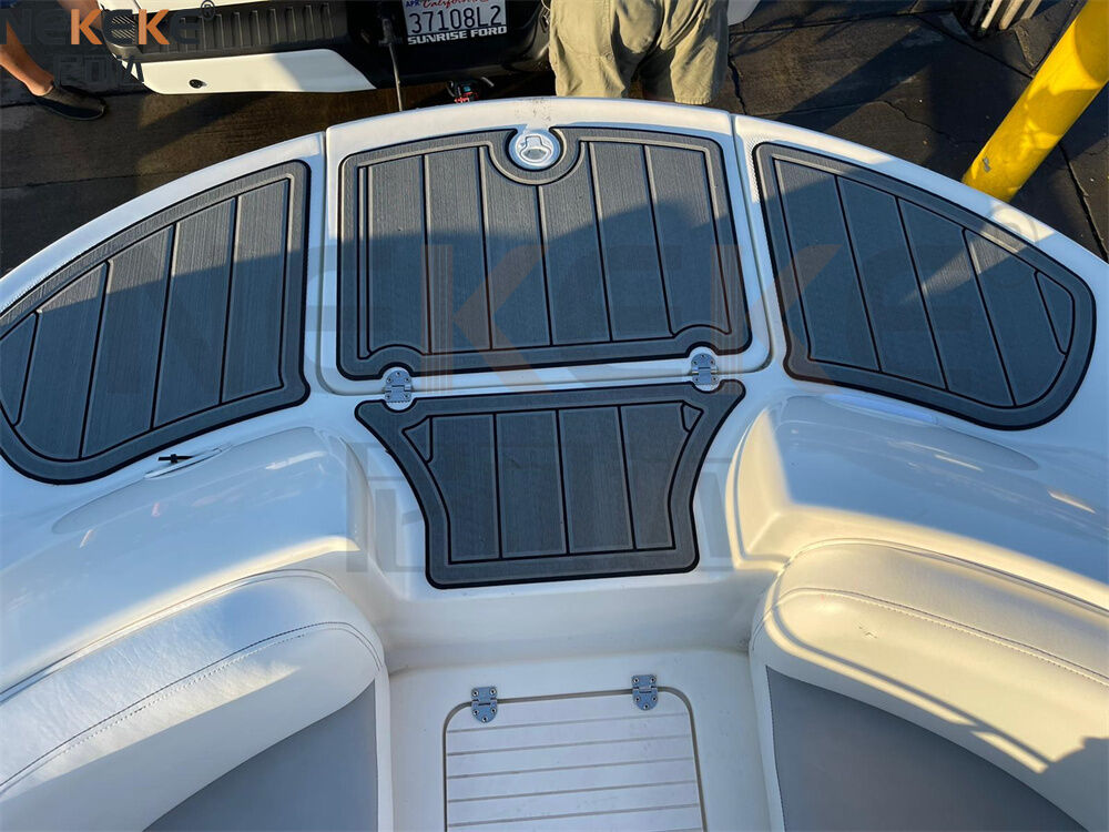 2002 Chaparral 242 Kreuzfahrer Schwimmplattform Fußbodenmatte EVA False Teak Marine Decking Ersatz-Kit