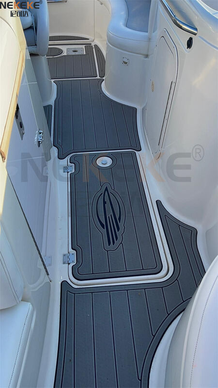 2002 Chaparral 242 Kreuzfahrer Schwimmplattform Fußbodenmatte EVA False Teak Marine Decking Ersatz-Kit