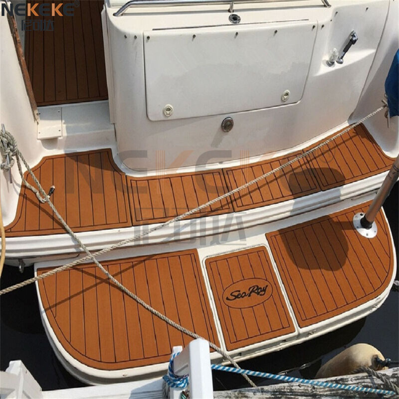 Marine EVA Flooring For 1995-1999 Sea Ray Sundancer 330 Swim Platform & Cockpit Pad