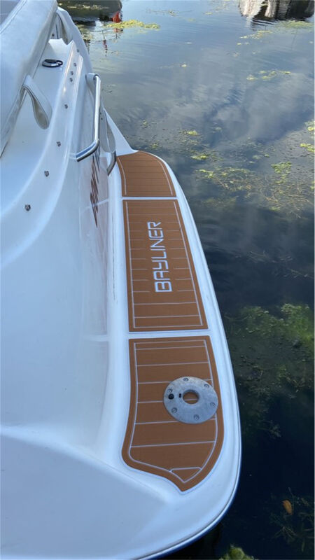 Marine EVA Flooring for 2002 Bayliner 2455 Swim Platform and Cockpit Pad