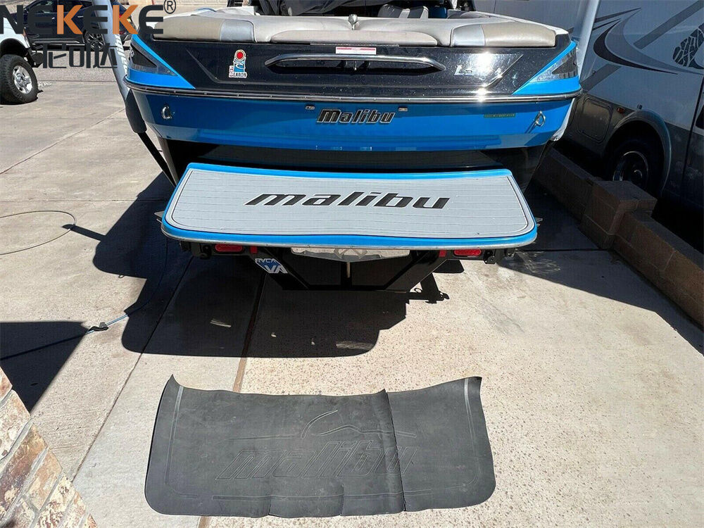2005 Malibu 21 VLX Wakeboard Boot Badeplattform EVA Faux Teak Deck Matte Marine Bodenbelag Kit