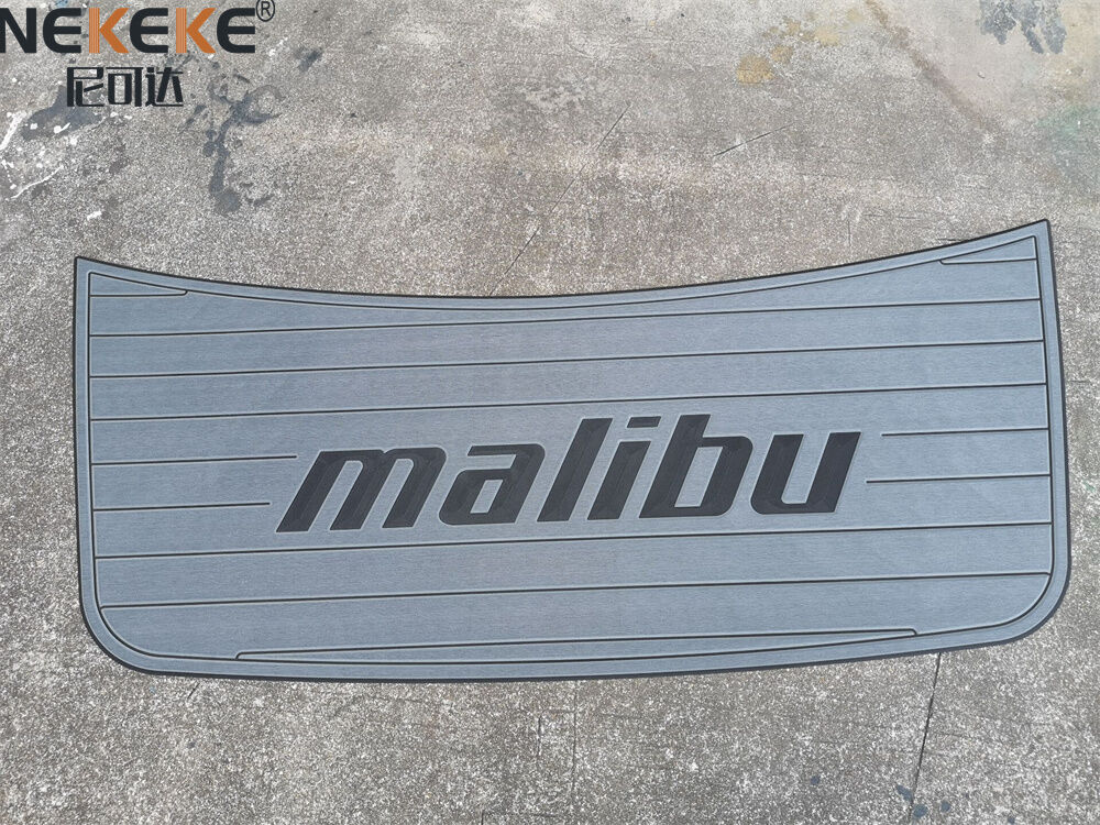 2005 Malibu 21 VLX Wakeboard Boot Badeplattform EVA Faux Teak Deck Matte Marine Bodenbelag Kit