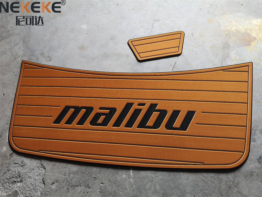 2005 Malibu 21 VLX Wakeboard Boot Badeplattform EVA Faux Teak Deck Matte Marine Bodenbelag Kit