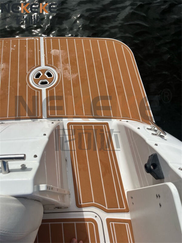 2000 Four Winns 298 Vista Cruiser Schwimmplattform EVA Faux Teak Deck Bodenbelag Marine Matte