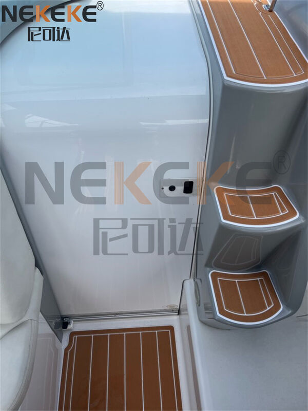 2000 Four Winns 298 Vista Cruiser Schwimmplattform EVA Faux Teak Deck Bodenbelag Marine Matte