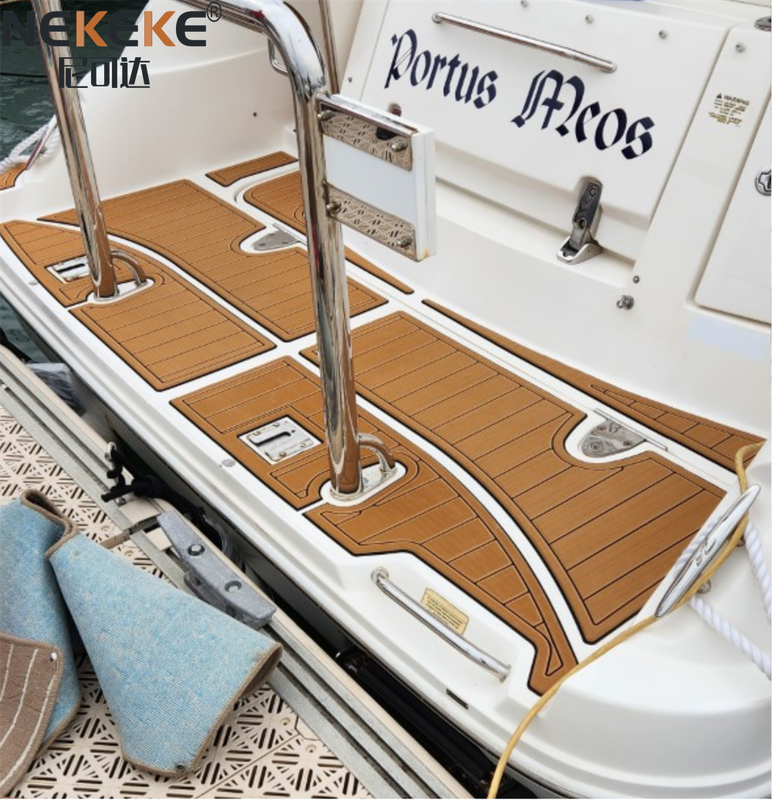 Sea Ray 310 Sundancer Cruiser Yacht Schwimmen Plattform EVA Faux Teak Deck Mat Marine Bodenbelag