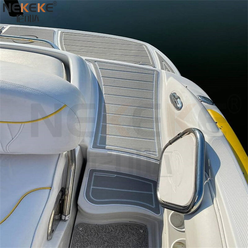 2005 Crownline 260EX Swim Platform Bow Deck Mat EVA Faux Teak Marine Flooring Replacement Kit