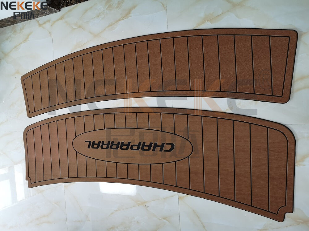 2005 Chaparral 180 SSI Swim Platform Deck Mat EVA Faux Teak Marine Flooring Replacement Pad