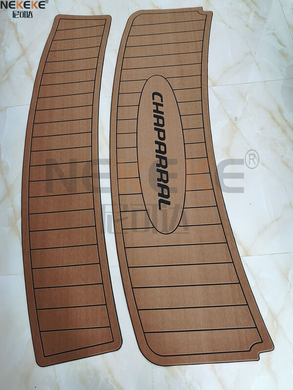 2005 Chaparral 180 SSI Swim Platform Deck Mat EVA Faux Teak Marine Flooring Replacement Pad