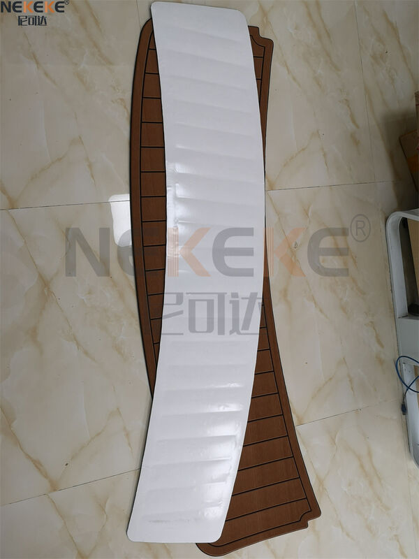 2005 Chaparral 180 SSI Swim Platform Deck Mat EVA Faux Teak Marine Flooring Replacement Pad